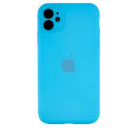 Чохол Silicone Case Full Camera для iPhone 11 Blue